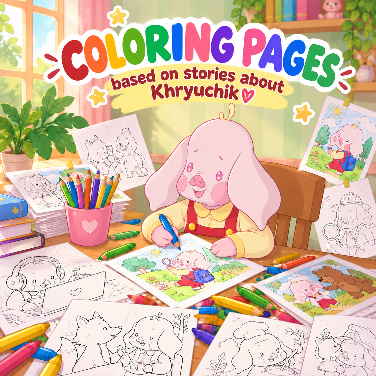 Let’s Color with Khryuchik!
